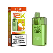 HQD Glow Pro 12K Double Apple Prefilled Pod Kit offering up to 12000 puffs with smooth flavour